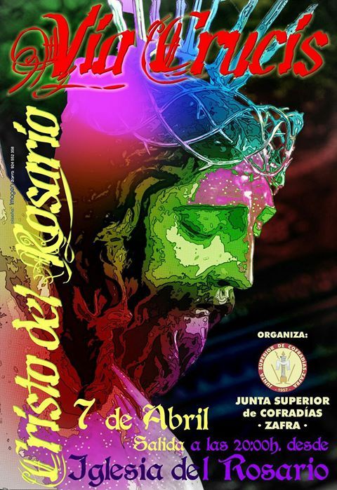 Cartel Via Crucis del Cristo del Rosario 2017
