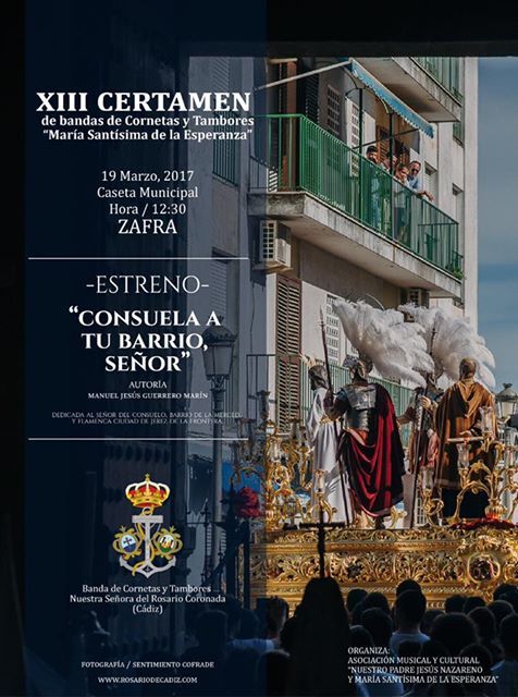 Cartel anuncio de la Marcha